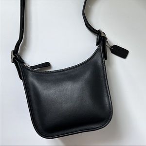 Vintage Coach Black Janice’s Legacy Crossbody bag purse